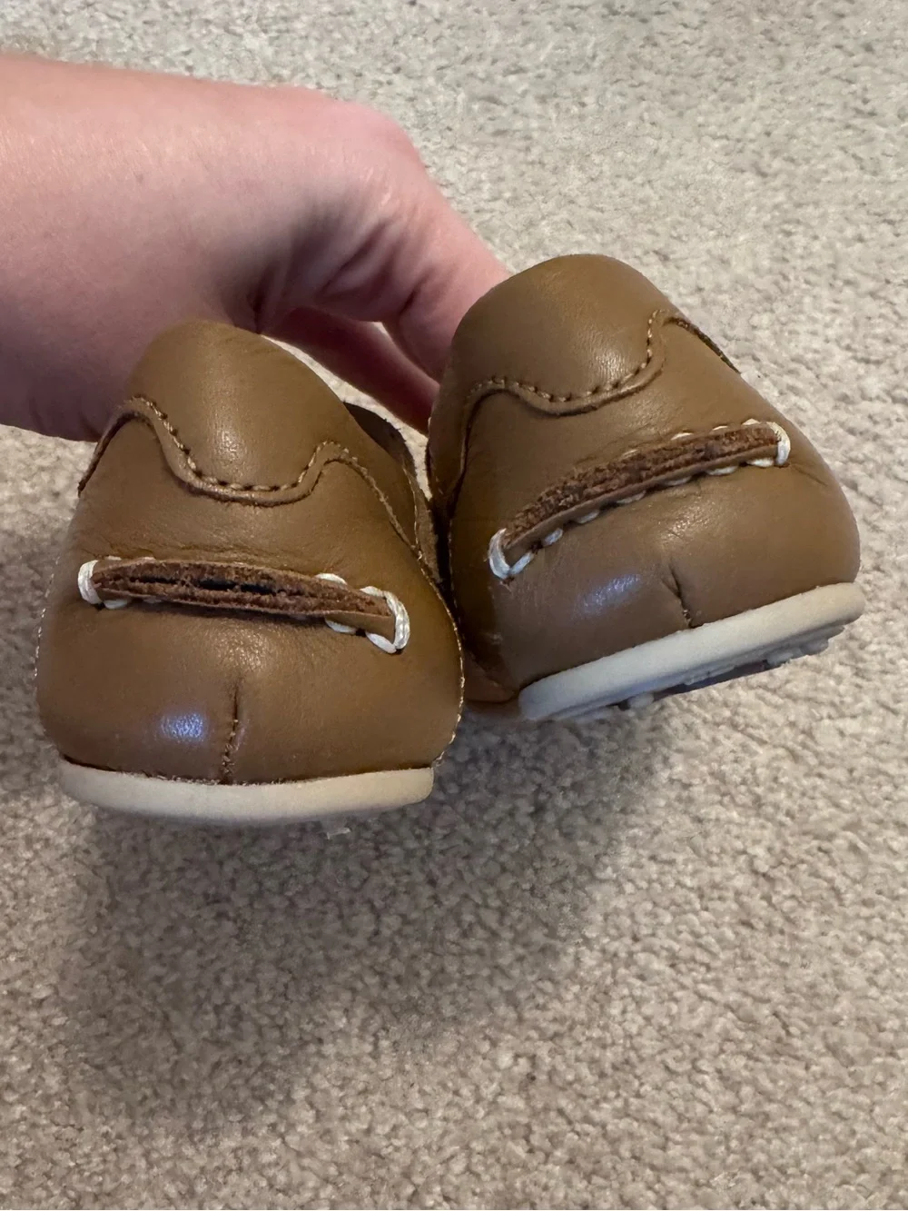 Mayoral Tan Suede Moccasin Loafers for Men
